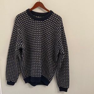 LL Bean Birdseye Sweater - Vintage!